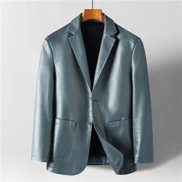 Morce Leather Jacket detail view