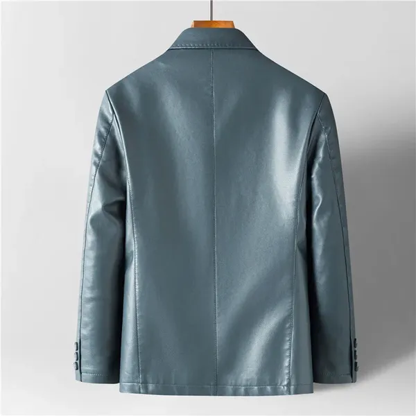 Morce Leather Jacket styling view