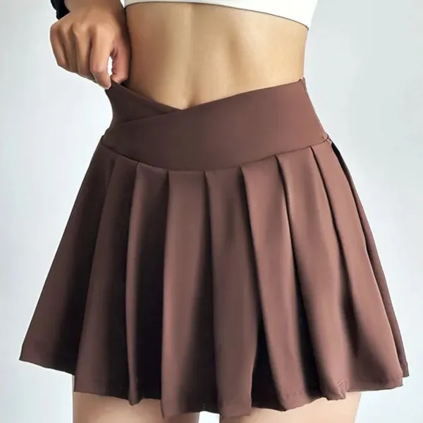Vani Pleated Skort back view