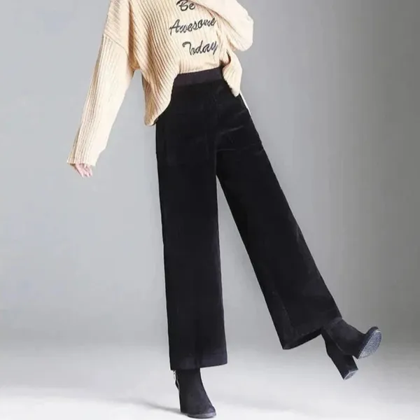 Rachael Corduroy Pants styled look
