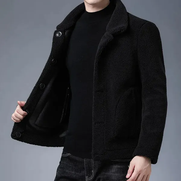 Orion Shearling Jacket – detail view