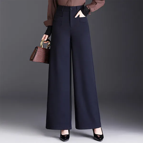 Neor Wide-Leg Pants – side silhouette