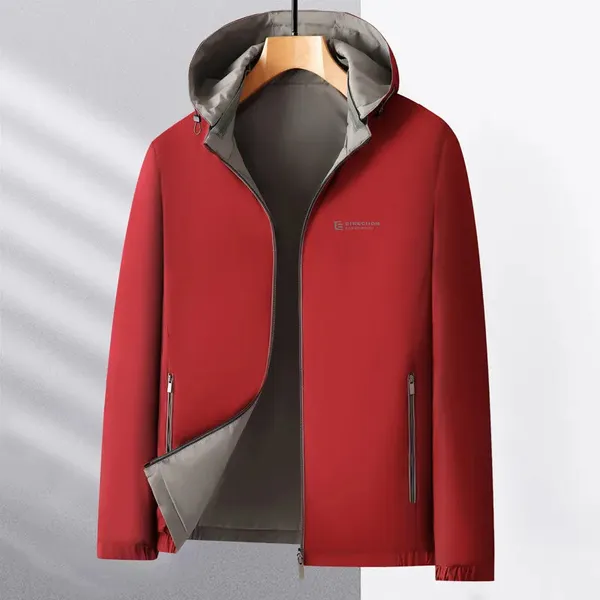 Revan Jacket worn outdoors