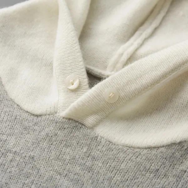 Zenith Cashmere Hoodie texture and knit detail