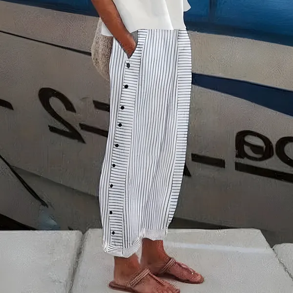 Harlow Straight-Leg Pants lifestyle wear