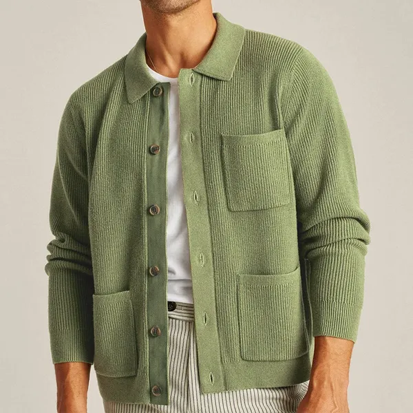 Loom Cardigan front view