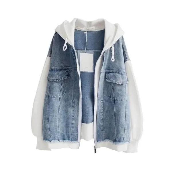Renzo Jacket styled with casual pants showing relaxed fit