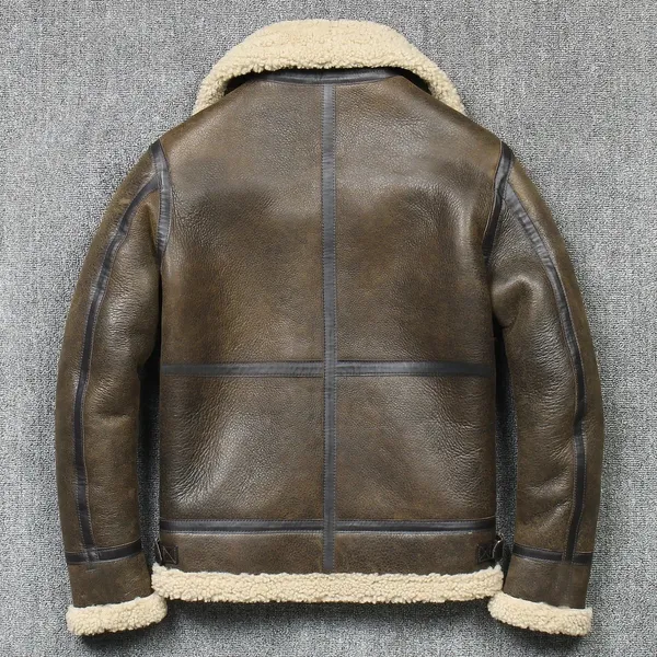 Mason Leather Jacket detail view