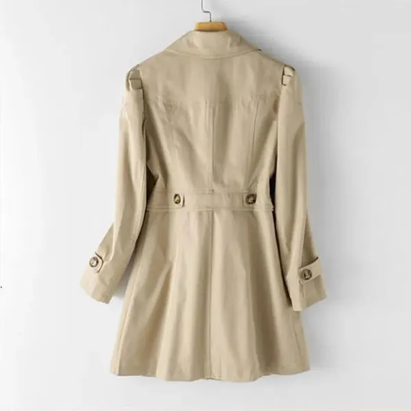 Bella Trench Coat side profile