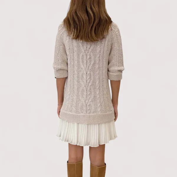 Savina Knit Dress styling detail