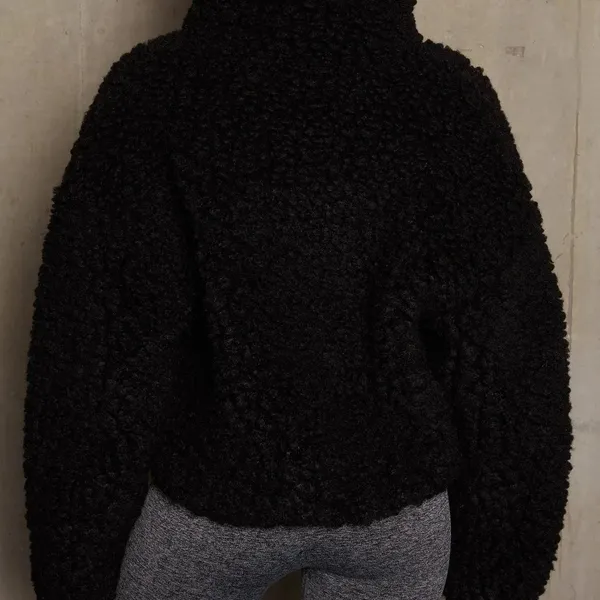 Marlin Sherpa Jacket styled look