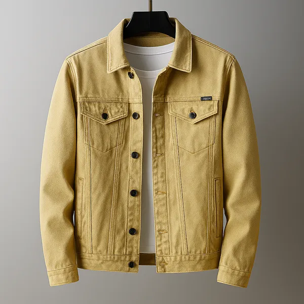 Elvar Denim Jacket front view