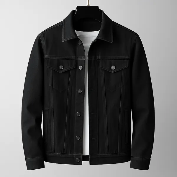 Elvar Denim Jacket worn look