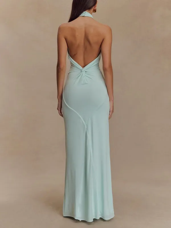Solana Dress – Open Back Detail