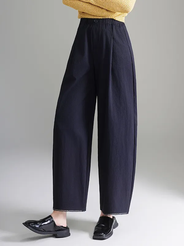 Islyn Pants side profile showing balloon silhouette