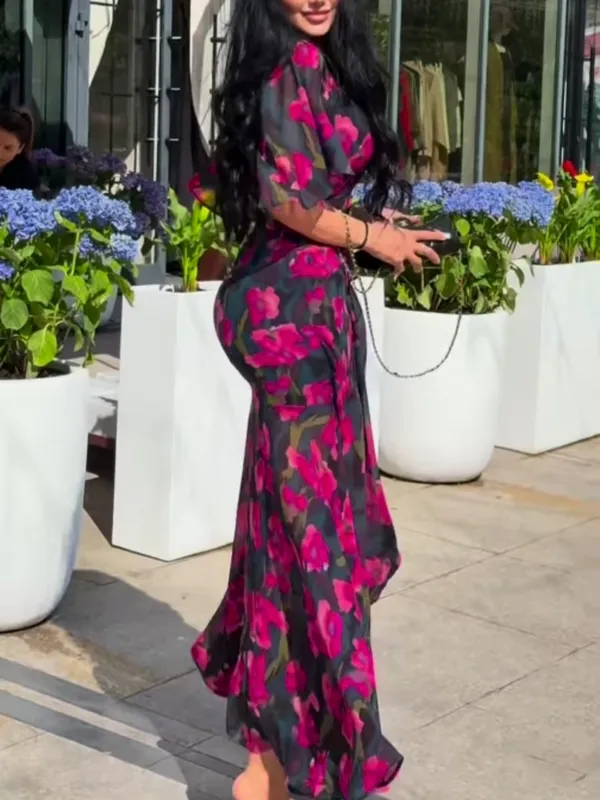 Ivora midi dress full-length view