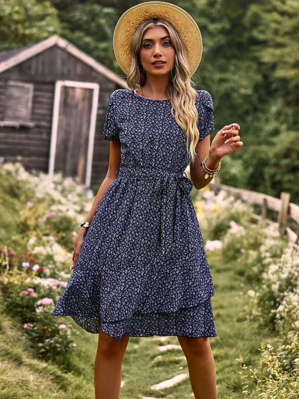 Astoria Lightweight Summer Dress front view