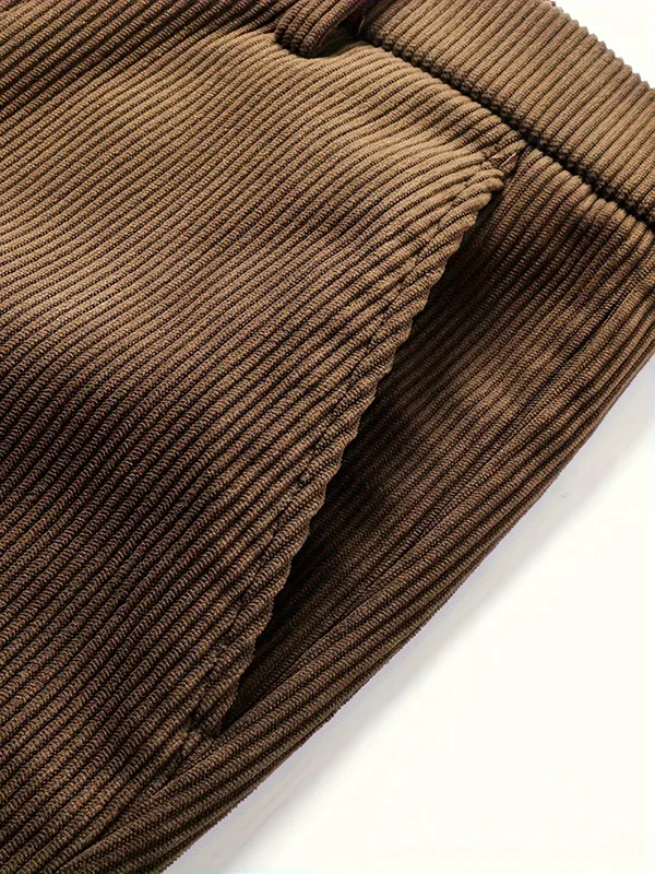 Zwak Corduroy Pants texture close-up