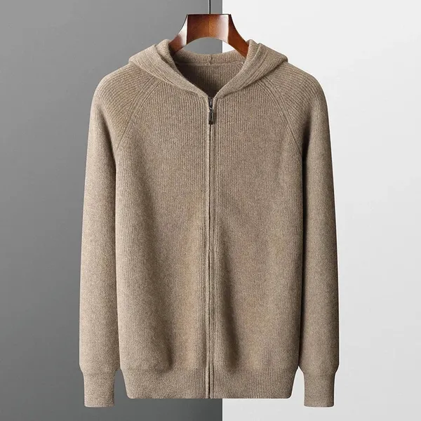 Belwood Cashmere Hoodie texture close-up