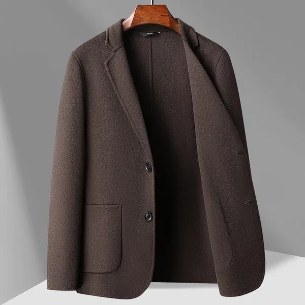 Stanley Wool Coat side profile