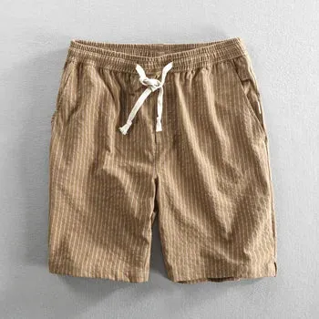 Men's Casual Summer Shorts fabric close-up