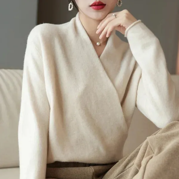 Lian Wool Sweater styled outfit