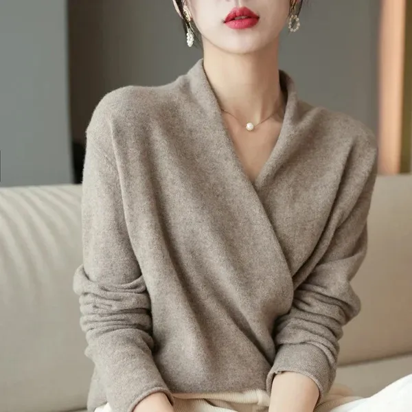 Lian Wool Sweater texture close-up