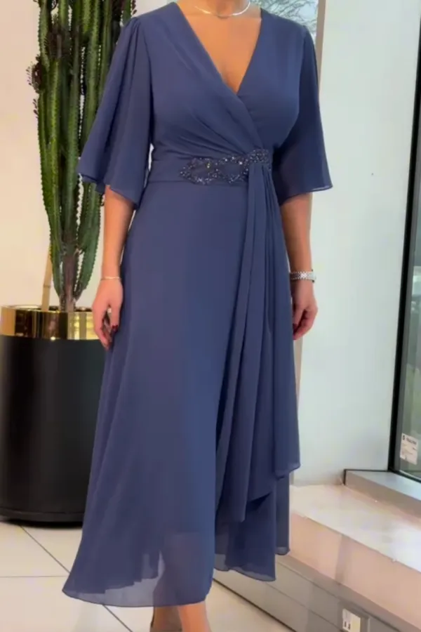 Savina V-Neck Maxi Dress styling inspiration
