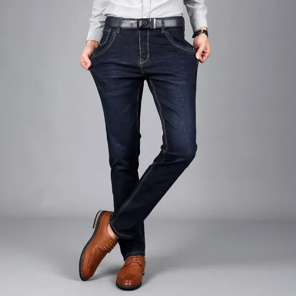 Noir Denim Jeans front view
