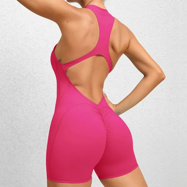 Macacão Esportivo Feminino – detalhe do corte e modelagem