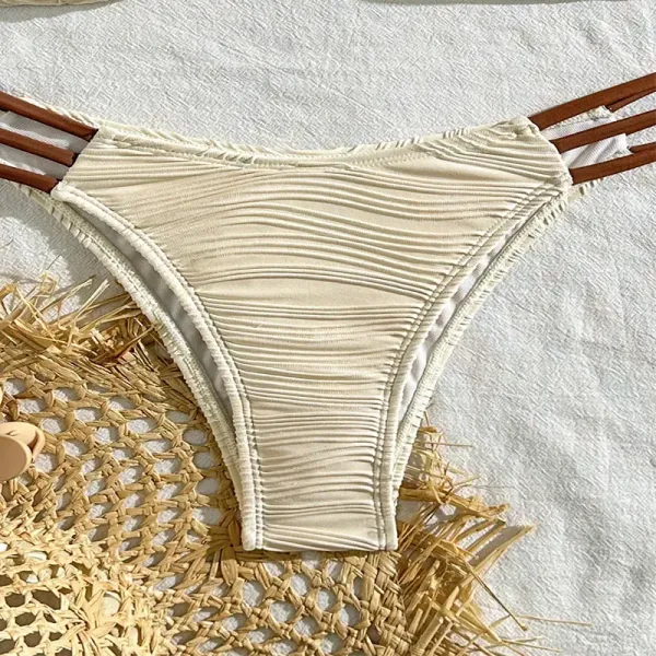 Conjunto Biquíni Feminino Musa Brasil — look completo na praia
