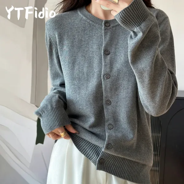 Look casual elegante com cardigan feminino algodão