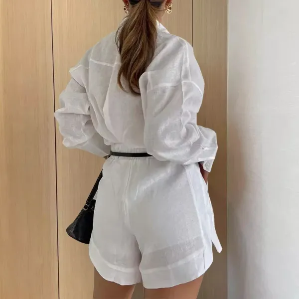 Moda feminina casual chique conjunto 2 peças verão