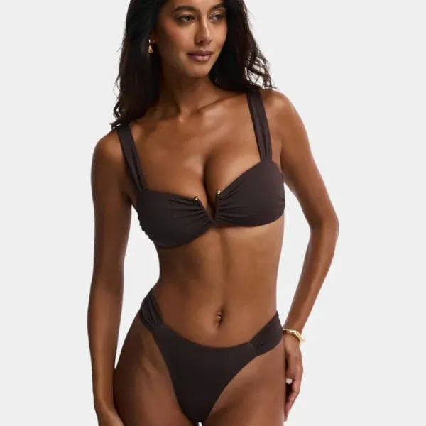 Biquíni Moda Praia Feminina Conjunto 2 Peças - vista frontal