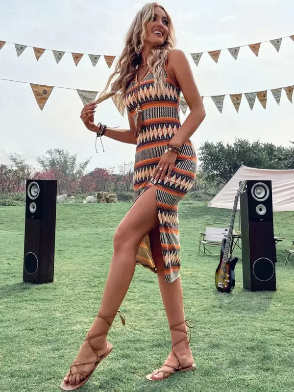 Vestido Mini Stardom — look completo vista traseira