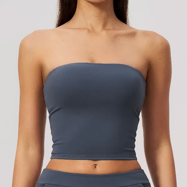 Top Cropped Esportivo Feminino para Yoga e Fitness
