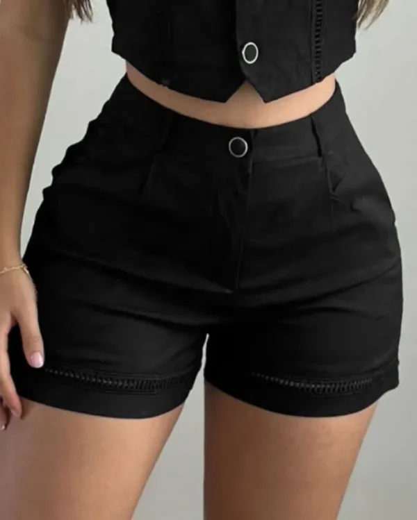 Moda feminina casual chique conjunto de alfaiataria roupa elegante para usar em resort