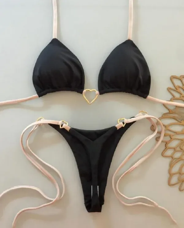 Biquíni Feminino Tanga Brasileira — vista traseira