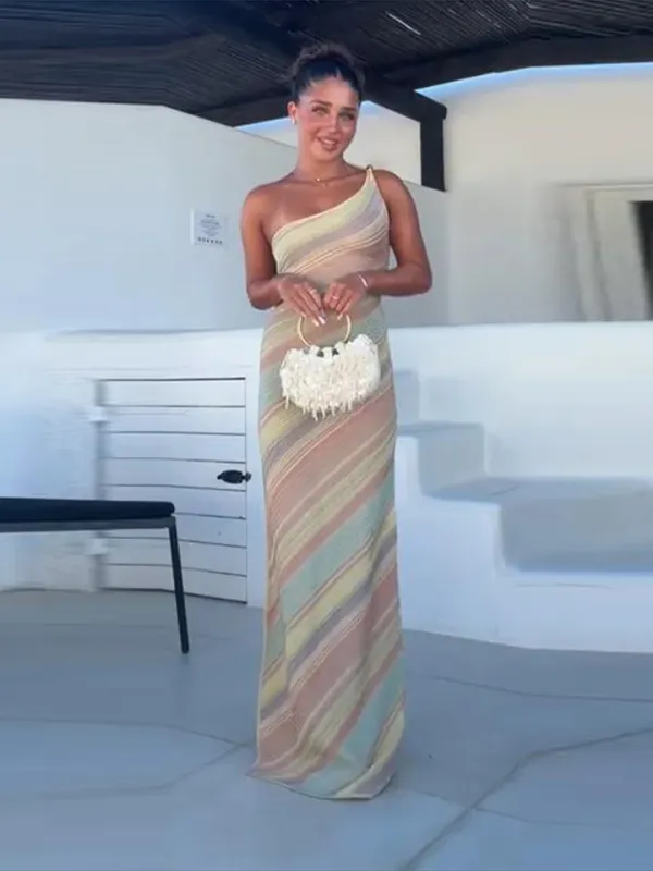 Look sofisticado vestido longo feminino resort férias