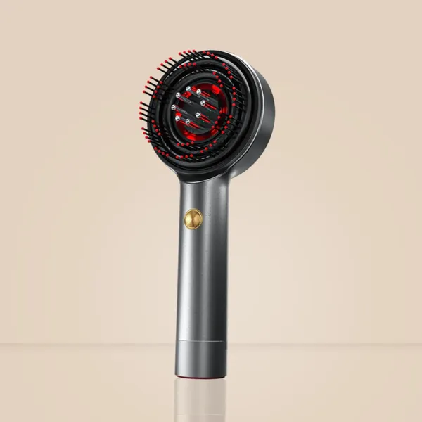 AirComb Pro &mdash; Pente com Luz Vermelha e Cuidado Capilar Premium